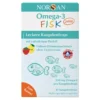 Norsan Omega-3 Fisk Jelly Dragees für Kinder, 45 St