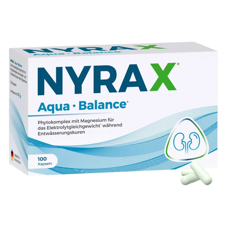 Nyrax Aqua Balance Phytokomplex während Entwässerungs-Kuren, 100 St