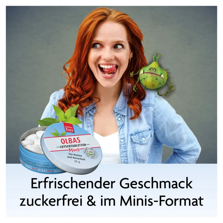 Olbas Minis Lutschtabletten zuckerfrei, 20 g