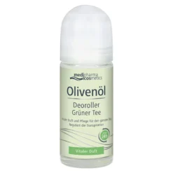 Olivenöl Deoroller Grüner Tee, 50 ml