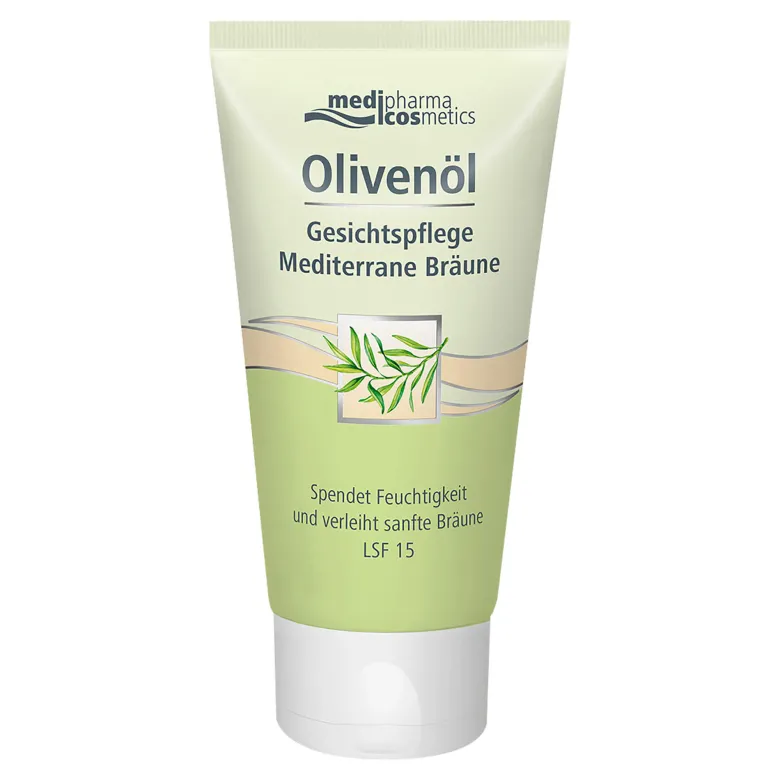 Olivenöl Gesichtspflege Mediterrane Bräune, 50 ml