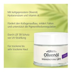 Olivenöl Intensivcreme LIFT LSF 30, 50 ml