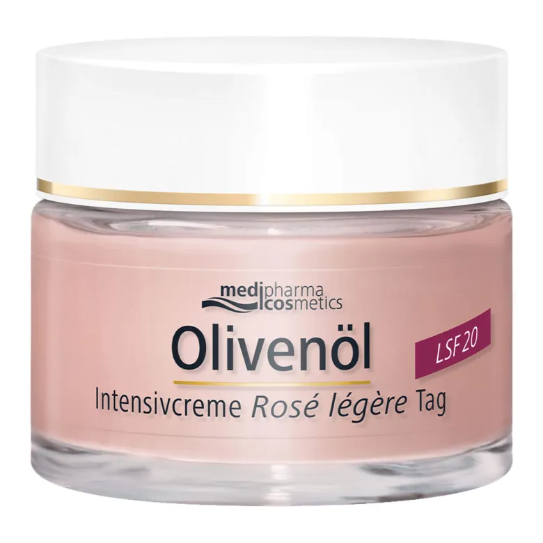Olivenöl Intensivcreme Rose legere LSF 20, 50 ml