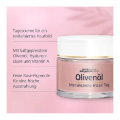 Olivenöl Intensivcreme Rose Tagescreme, 50 ml