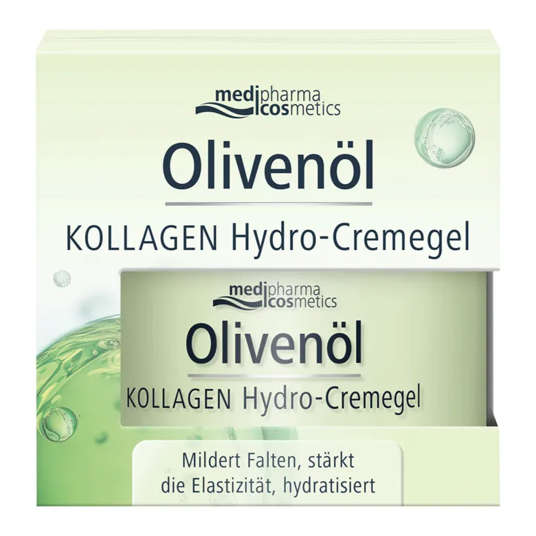 Olivenöl Kollagen Hydro-Cremegel, 50 ml