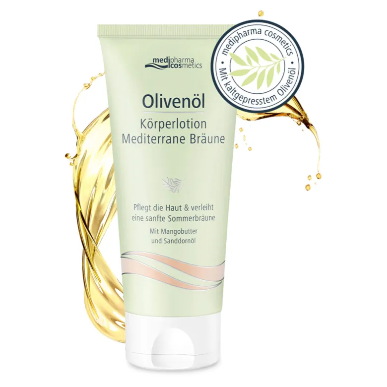 Olivenöl Körperlotion Mediterrane Bräune, 200 ml