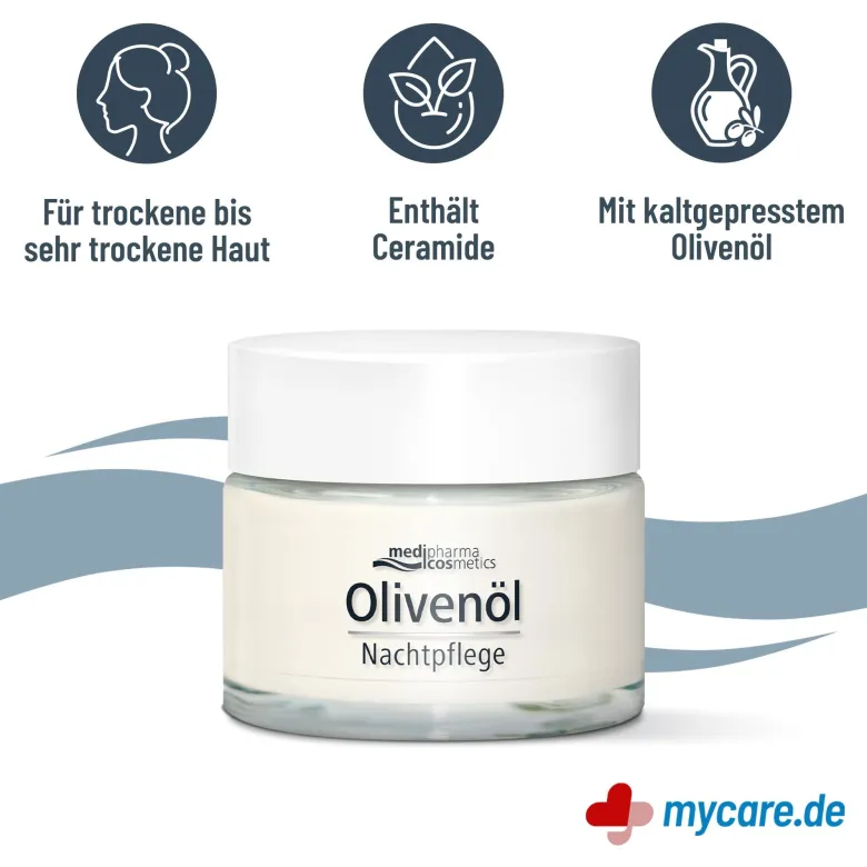Olivenöl Nachtpflege, 50 ml