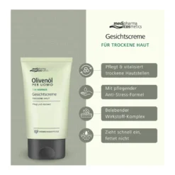 Olivenöl Per Uomo Gesichtscreme, 50 ml