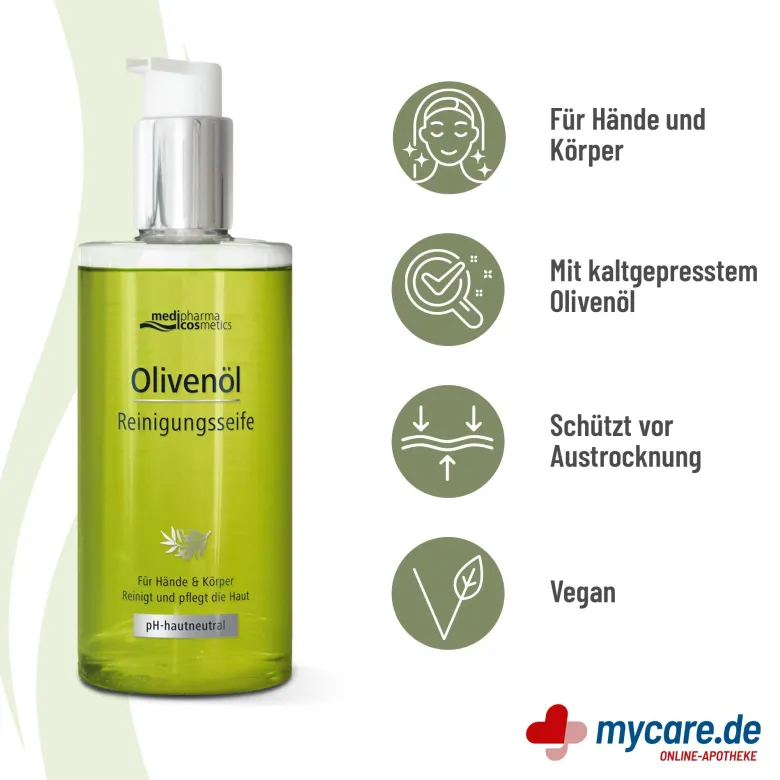 Olivenöl Reinigungsseife, 300 ml