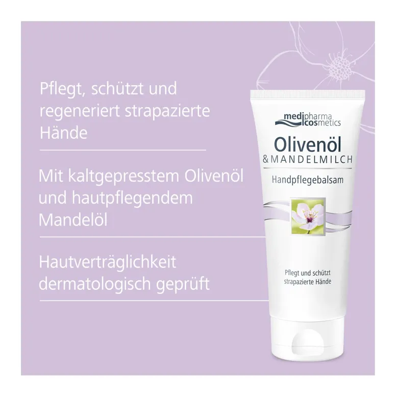 Oliven-Mandelmilch Handpflegebalsam, 100 ml