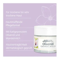 Oliven-Mandelmilch Straffende Tagespflege, 50 ml