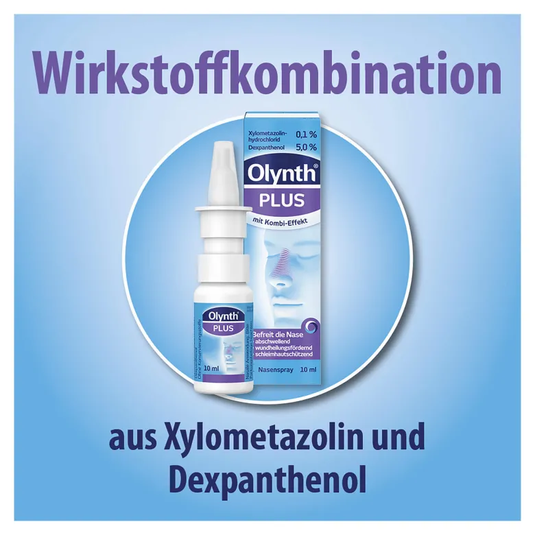 Olynth Plus 0,1 % / 5 % Nasenspray, 10 ml