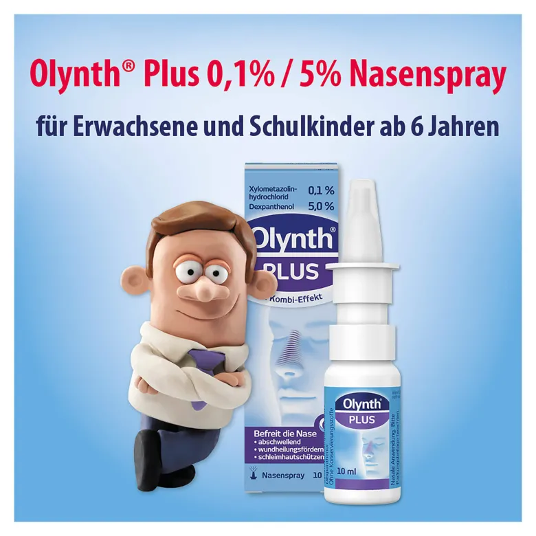 Olynth Plus 0,1 % / 5 % Nasenspray, 10 ml