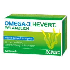 Omega-3 Hevert pflanzliche Weichkapseln, 120 St