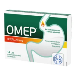 Omep Hexal 20 mg magensaftresistente Hartkapseln, 14 St