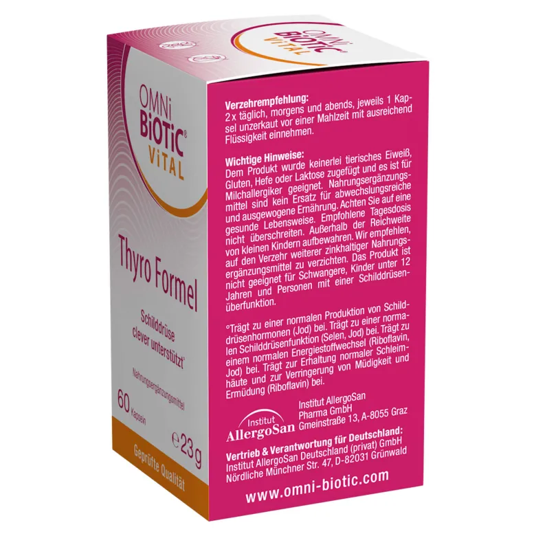 OMNi-BiOTiC ViTAL Thyroformel, 60 St