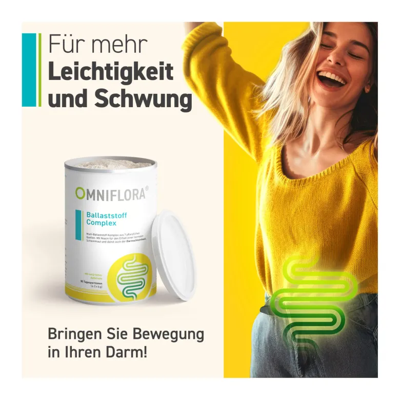 Omniflora Ballaststoff Complex+Niacin glutenfrei, 360 g