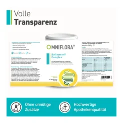 Omniflora Ballaststoff Complex+Niacin glutenfrei, 360 g