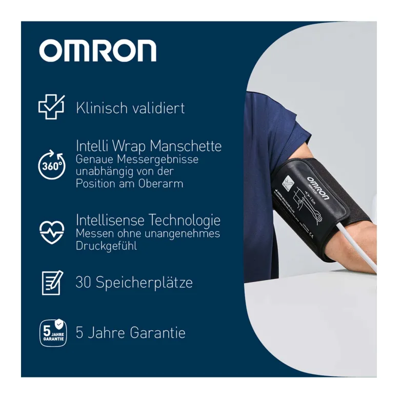 Omron M2 Comfort Oberarm-Blutdruckmessgerät, 1 St