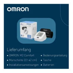 Omron M2 Comfort Oberarm-Blutdruckmessgerät, 1 St