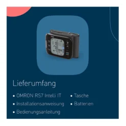 Omron RS7 Intelli IT Handgelenk Blutdruckmessgerät, 1 St