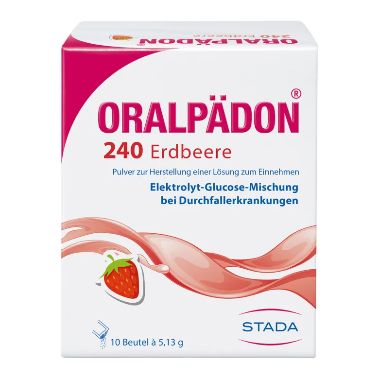 Oralpädon 240 Erdbeere Beutel, 10 St