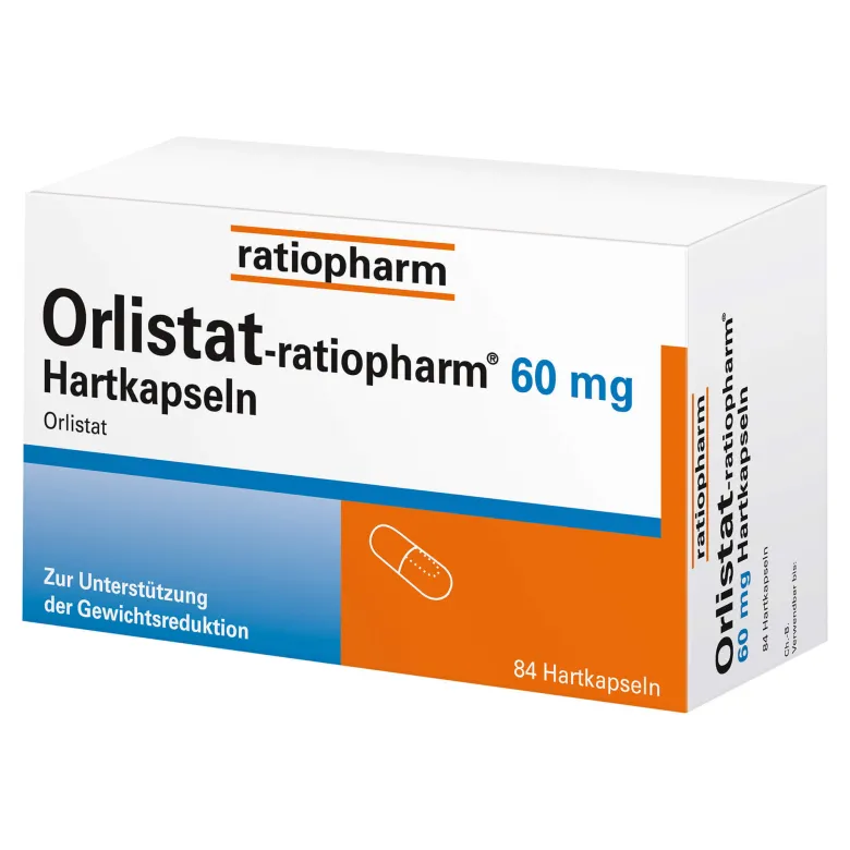 Orlistat-ratiopharm 60 mg Hartkapseln, 84 St