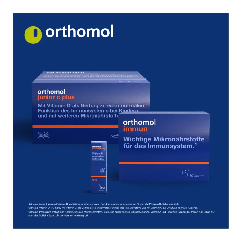 Orthomol immun pro Granulat und Kapseln, 15 St