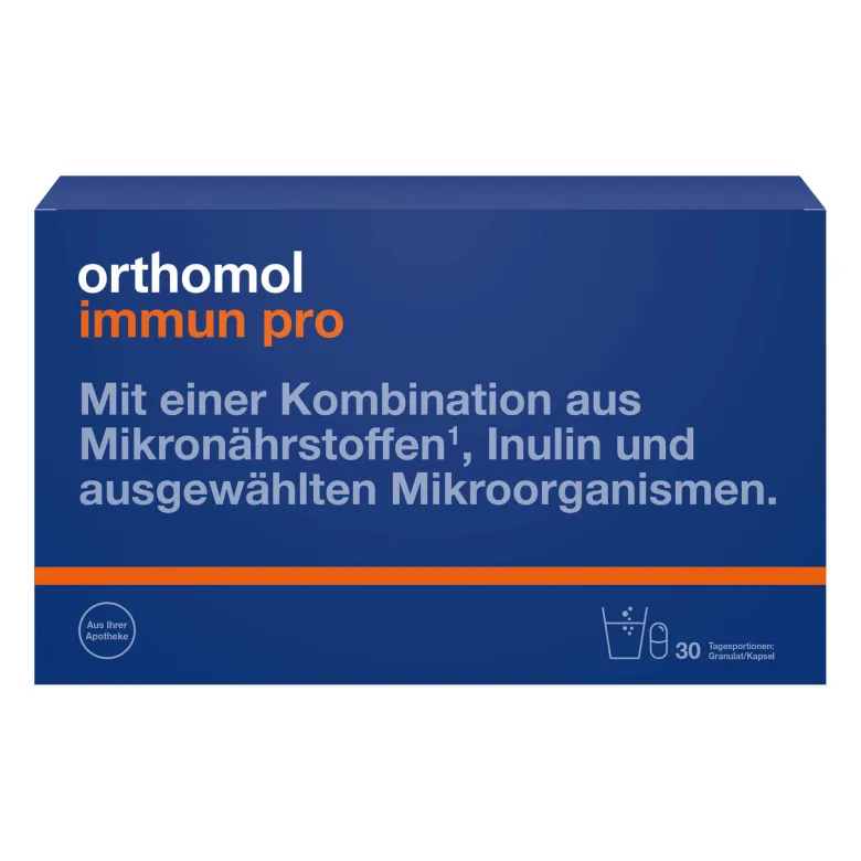 Orthomol immun pro Granulat und Kapseln, 30 St