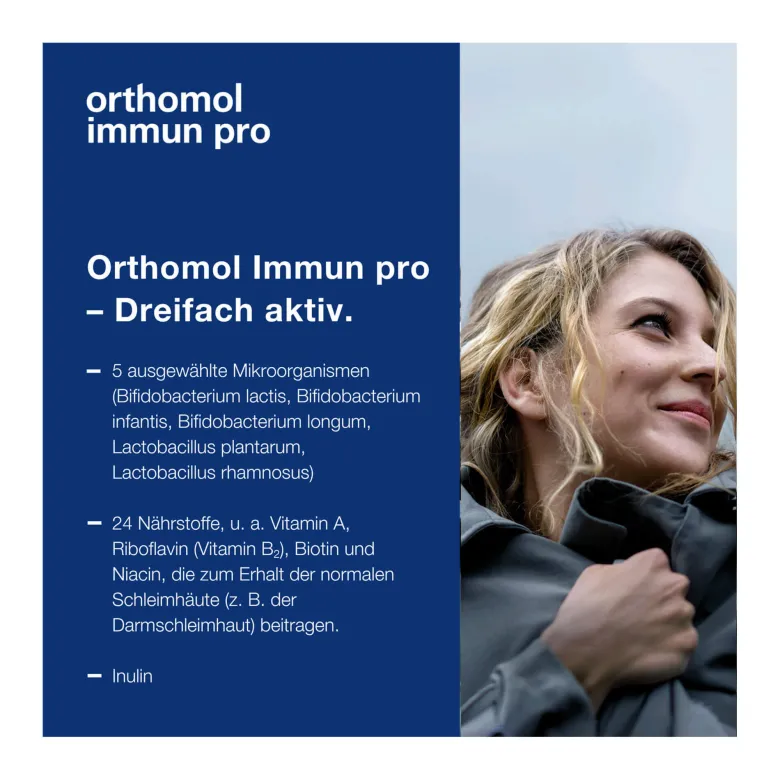 Orthomol immun pro Granulat und Kapseln, 30 St