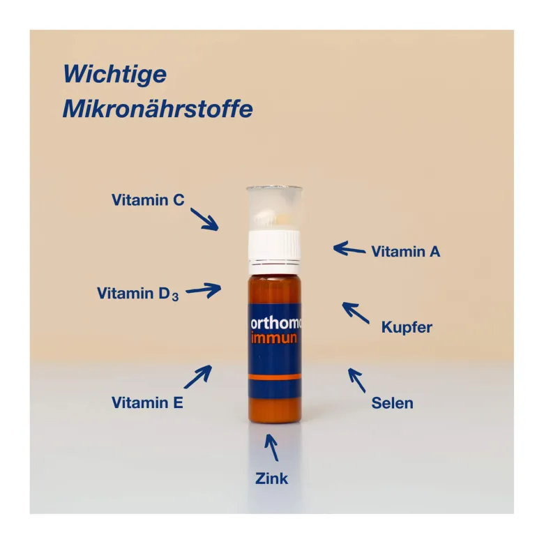 Orthomol Immun Trinkfläschchen/Tabletten, 30 St