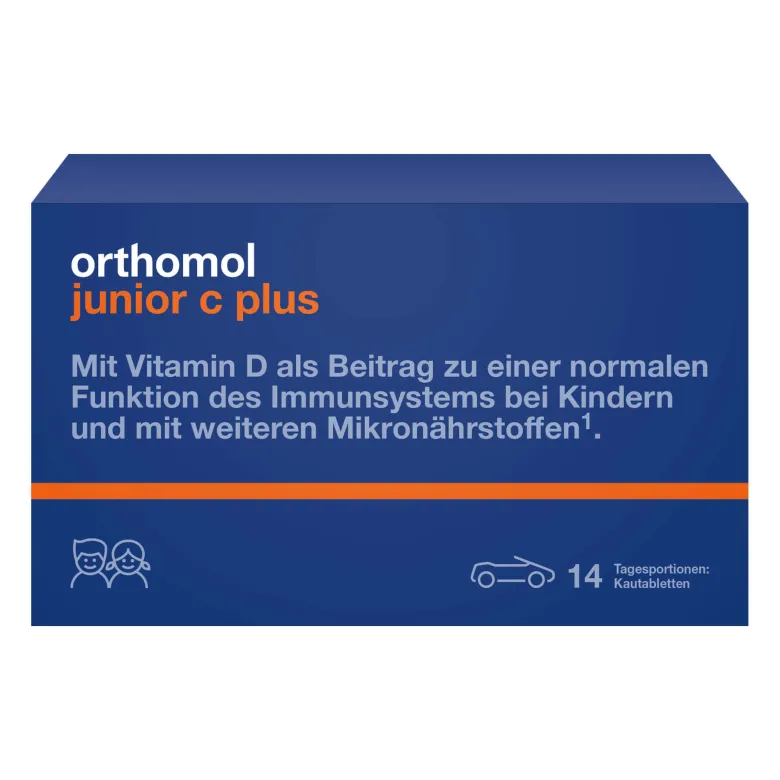 Orthomol Junior C plus Kautabletten, 14 St