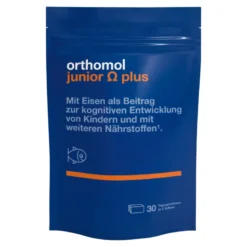 Orthomol Junior Omega plus Kaudragees, 90 St