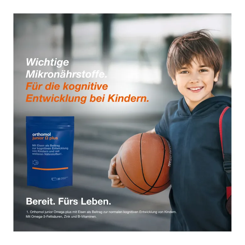Orthomol Junior Omega plus Kaudragees, 90 St