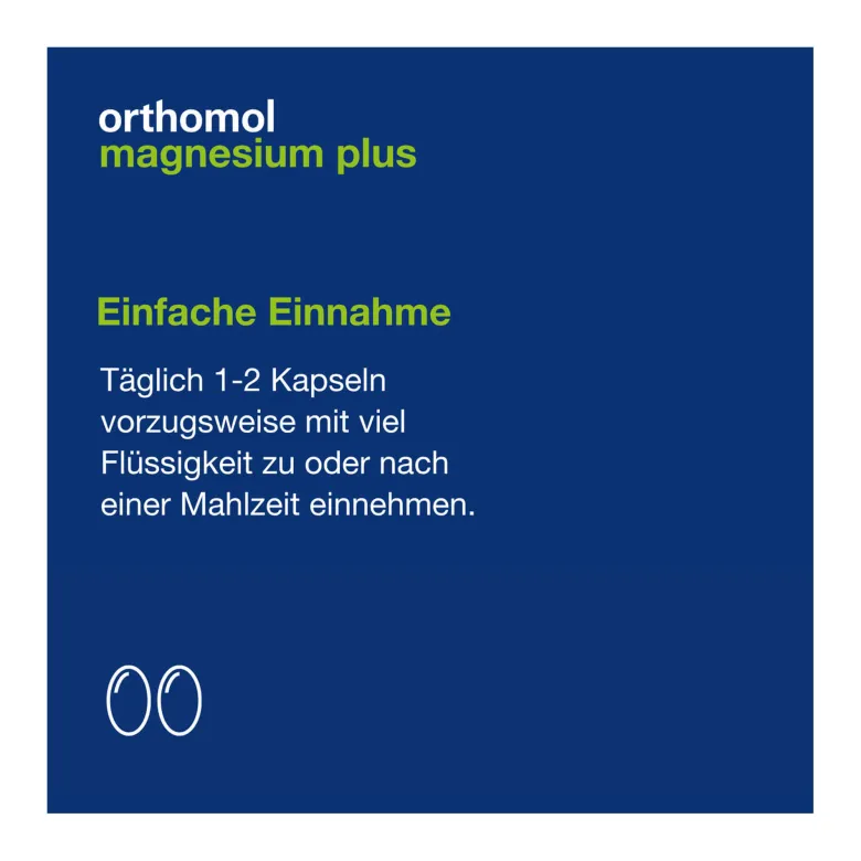 Orthomol Magnesium Plus Kapseln, 60 St