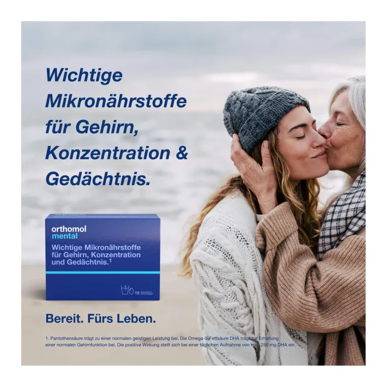 Orthomol Mental Granulat+Kapseln 15 Tagesportionen, 1 P