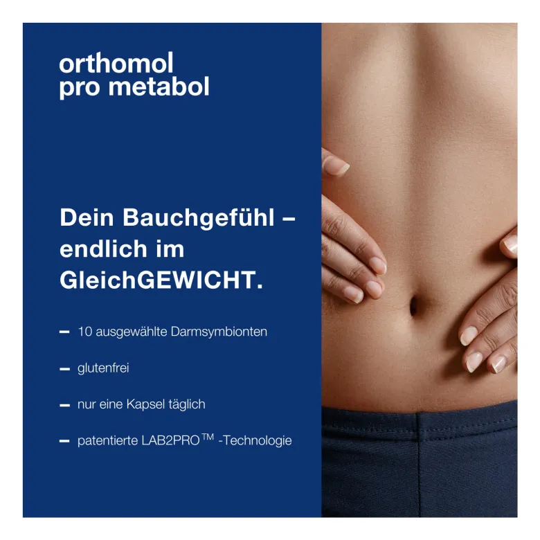 Orthomol pro metabol Kapseln, 30 St