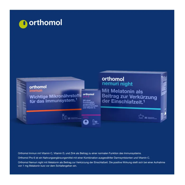 Orthomol Vital Trinkfläschchen/Kapseln Kombipackung, 30 St