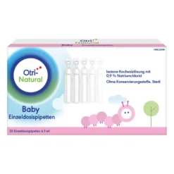 OtriNatural Baby Isotone Kochsalzlösung Einzeldosispipetten, 20X5 ml