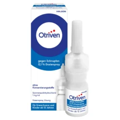 Otriven 0,1% Dosierspray ohne Konservierungsstoffe, 10 ml