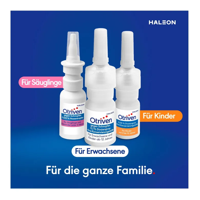 Otriven 0,1% Dosierspray ohne Konservierungsstoffe, 10 ml