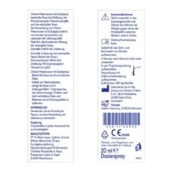 Otriven Meerwasserspray mit Eukalyptus, 20 ml