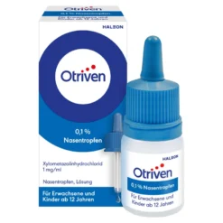 Otriven 0,1% Nasentropfen für Erwachsene und Schulkinder, 10 ml