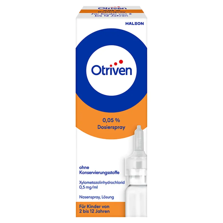 Otriven 0,05% Schnupfen Dosierspray, 10 ml