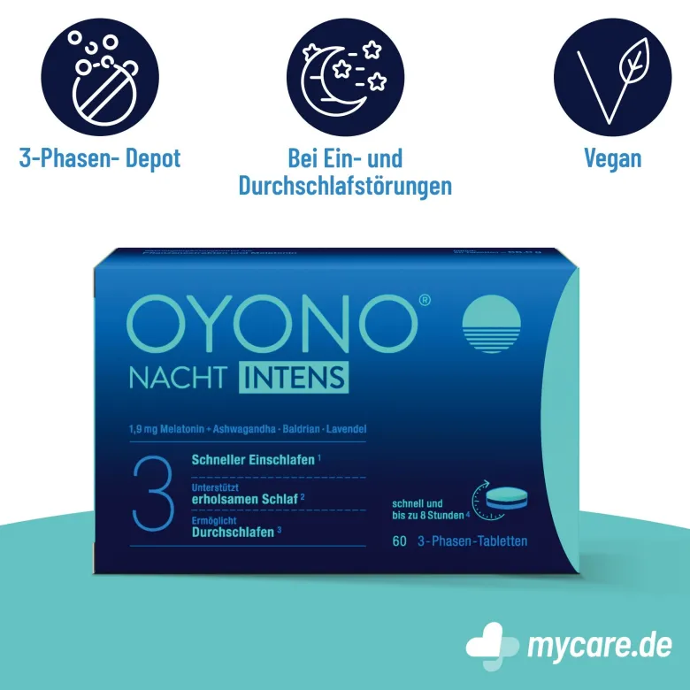 Oyono Nacht Intens Tabletten, 60 St