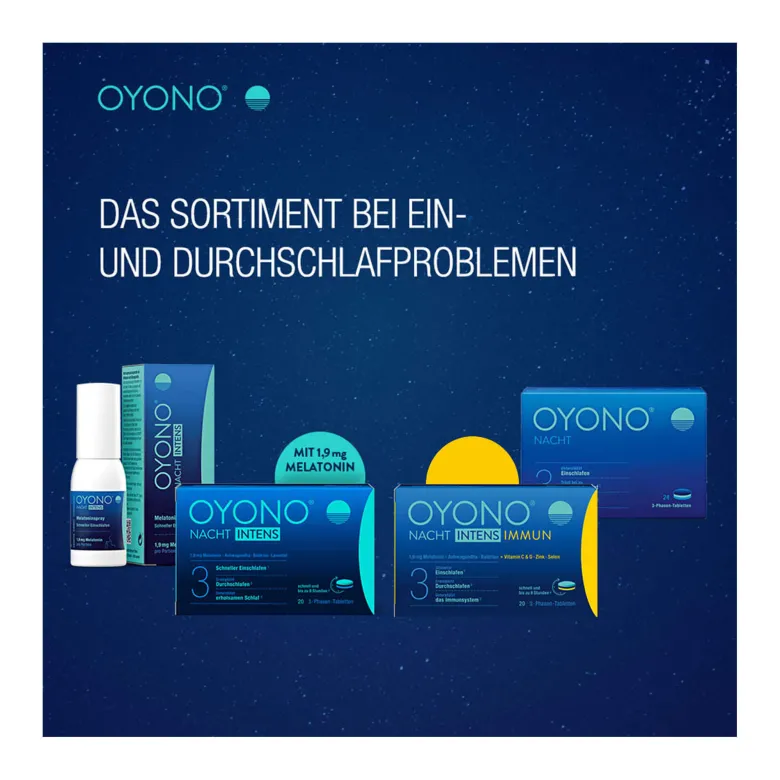 Oyono Nacht Intens Tabletten, 60 St