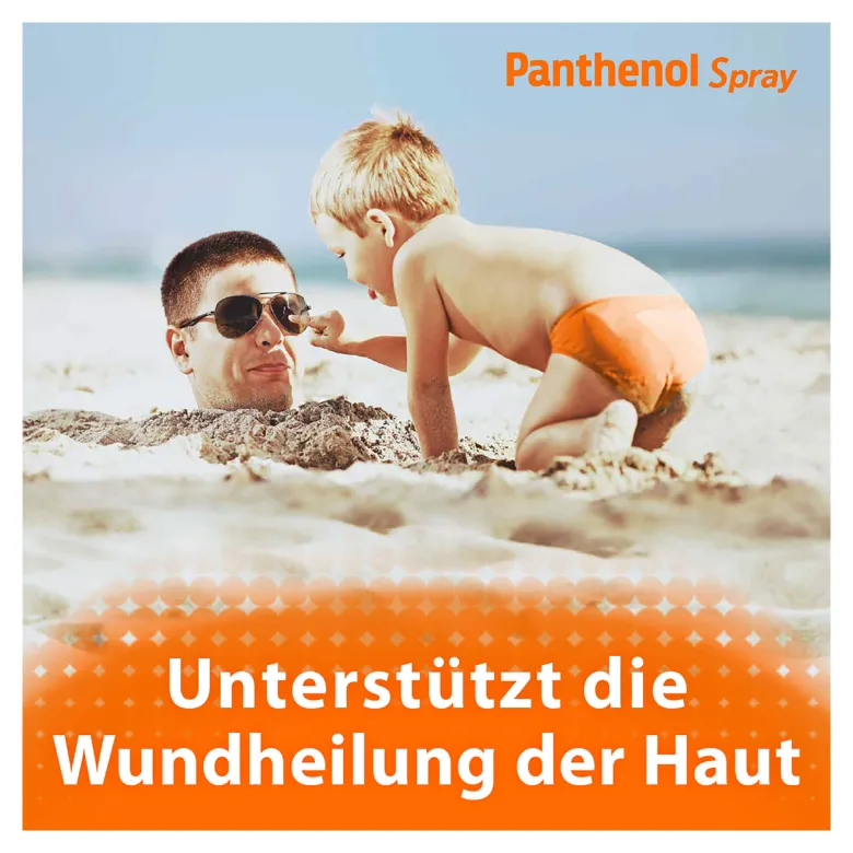Panthenol Spray, zur Wundheilung der Haut, 130 g