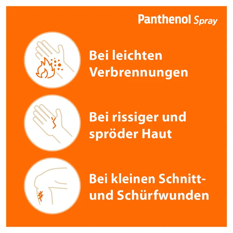 Panthenol Spray, zur Wundheilung der Haut, 130 g