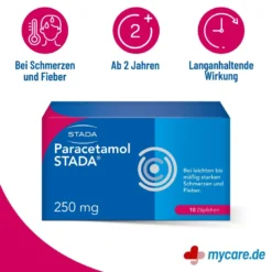 Paracetamol Stada 250 mg Zäpfchen, 10 St