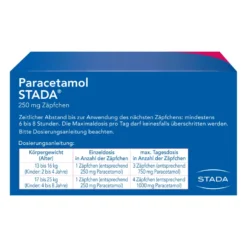 Paracetamol Stada 250 mg Zäpfchen, 10 St